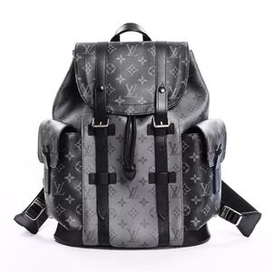 Christopher MM Backpack Monogram Eclipse Used.
